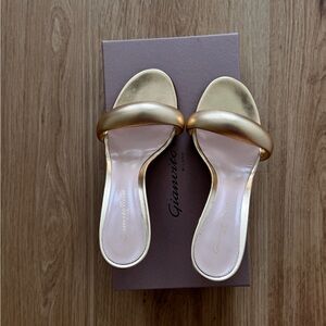 Gianvito Rossi Gold Women's Sandals